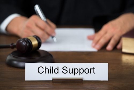 child support on paper